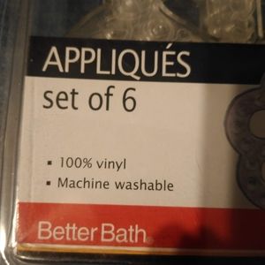 Bath appliques 3 sets of 6